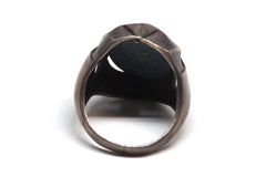 Lightweight White Stone and Silver Ring