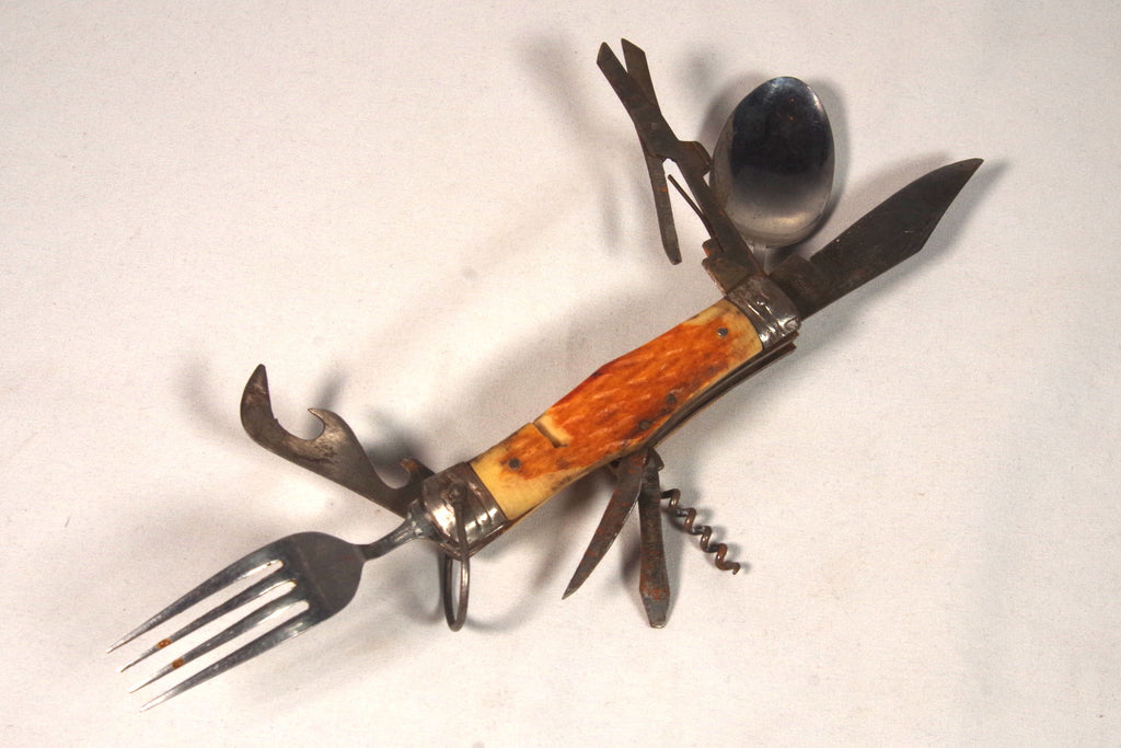 Versatile Vintage Camping Multitool