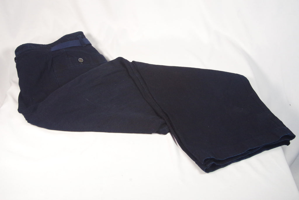 Vibrant Chimala Indigo-Dyed Ddark Blue Jeans - Sz L