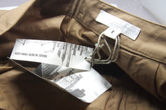 Engineered Garments Tan Cotton Pleated Broadcloth Skirt - Sz 1 (US ~4)