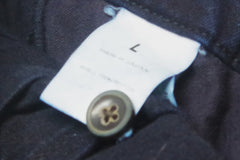 Vibrant Chimala Indigo-Dyed Ddark Blue Jeans - Sz L