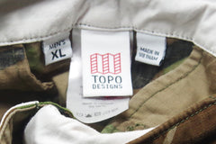 Fashionable Topo Designs Camouflage Tactical Pants - Sz XL (~36)
