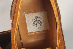 Brooks Brothers Black Fleece Pebblegrain Gunboats - Size 8.5D