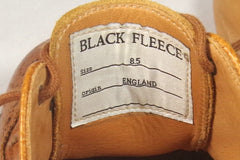 Brooks Brothers Black Fleece Pebblegrain Gunboats - Size 8.5D