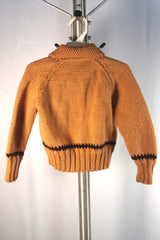 Adorable Children's Hand-Knit Squirrel Sweater - Sz ~4