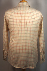 Gorgeous Viyella Plaid Cotton-Wool Dress Shirt - Sz L