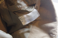 Polo Ralph Lauren Tan Houndstooth Suit - Sz 44R