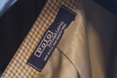 Polo Ralph Lauren Tan Houndstooth Suit - Sz 44R