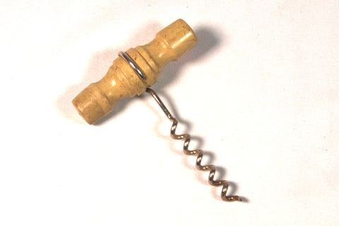 Vintage White Mexican Corkscrew