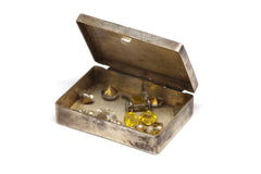 Classic Vintage Frederick Davis Mexican Sterling Silver Pill Box