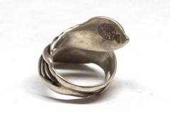 Leafy Open Vintage Taxco Sterling Silver Ring