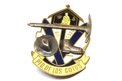 Vintage Puerto de los Cotos Skiing Souvenir Pins