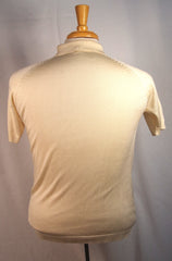 Incredible Mexican Eggshell Nylon Shirt - Sz ~38