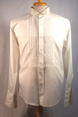 Stunning Givenchy-Tagged Bespoke Tuxedo Dress Shirt - Sz 16.5
