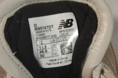 New Balance Tokyo Design Studio 574 MS574TDT Men's Suede Sneakers - Size 12