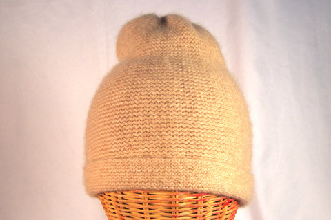 Soft William Bruntin Hand-Knit Scottish Cashmere Beanie