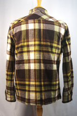 Lee Workwear 101 Heavy Duty Plaid Wool Work Shirt - Sz XL