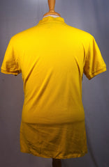 Benjamin Bixby (Andre 3000) Yellow Cotton Men's Polo Shirt - Sz XL