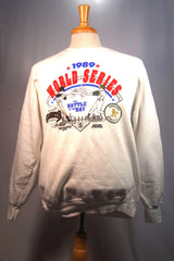 1989 "Battle of the Bay" World Series Giants-As Sweatshirt - Sz XL