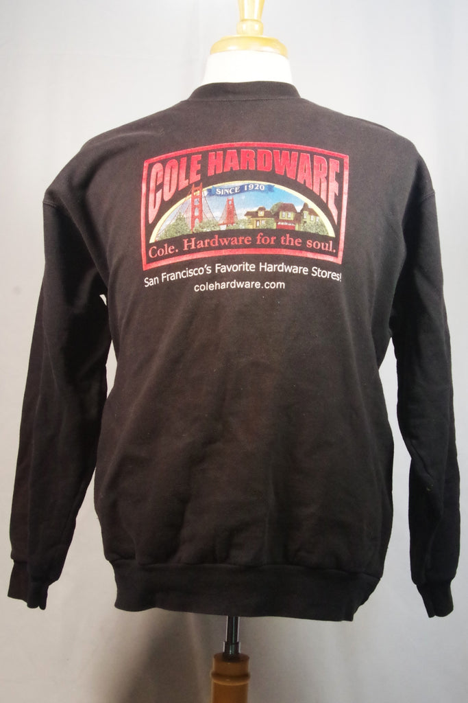 Vintage Hanes Cole Hardware San Francisco Crew Sweatshirt - Sz L