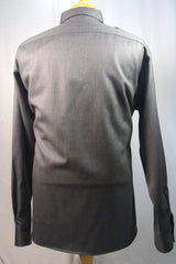 J. Peterman Gray Wool Military Style Shirt - Sz XL