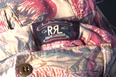 Ralph Lauren RRL Tan Hawaiian Cargo Shorts - Sz 38