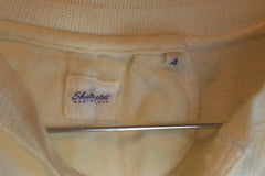 Shuttle Notes Master Cloth White Henley Shirt - Sz 4 (~46)