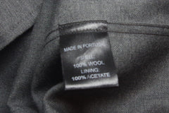 J. Peterman Gray Wool Military Style Shirt - Sz XL