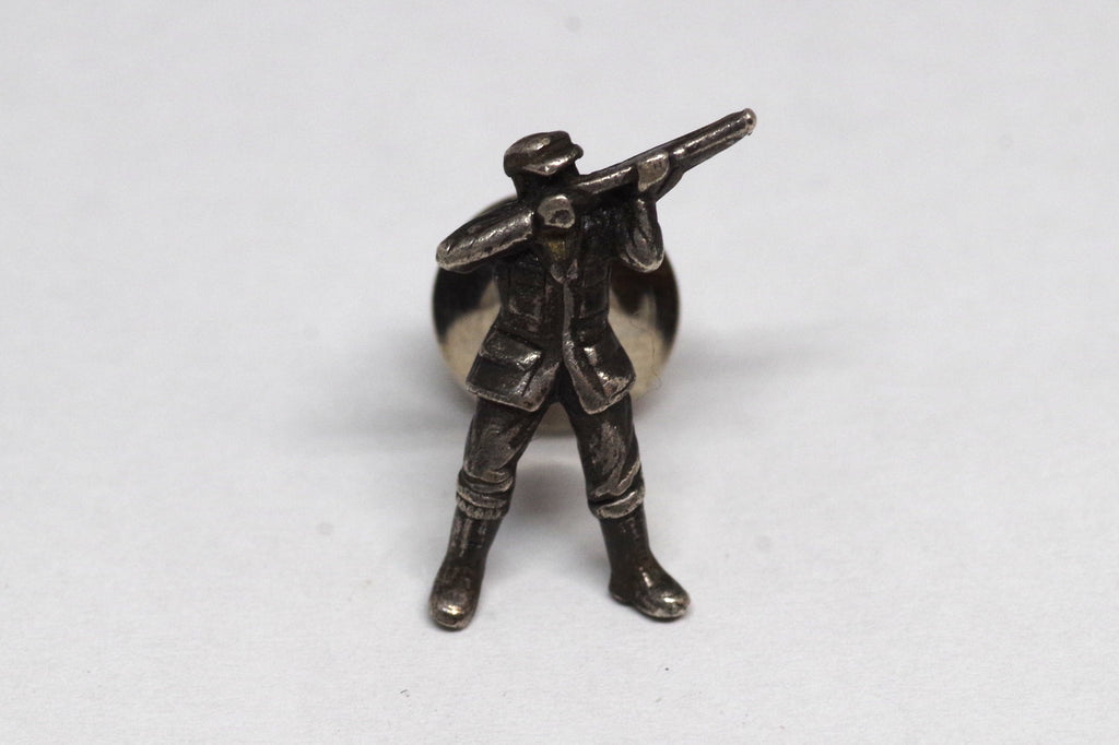 Dapper Hunter Silver Tie Pin