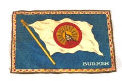 Early 20th Century Flag Tobacco Rugs