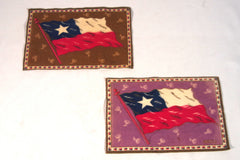 Early 20th Century Flag Tobacco Rugs