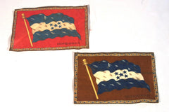 Early 20th Century Flag Tobacco Rugs