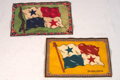 Early 20th Century Flag Tobacco Rugs
