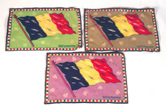 Early 20th Century Flag Tobacco Rugs