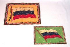 Early 20th Century Flag Tobacco Rugs