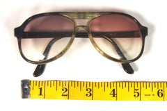 Stylish Gray Aviator Eyeglasses