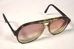 Stylish Gray Aviator Eyeglasses