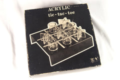 Retro Acrylic Tic-Tac-Toe by Handiform Set