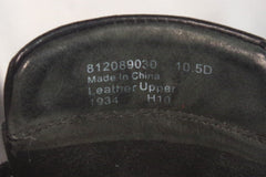 Ralph Lauren Polo Black Belted Ranger Boots - Size 10.5D
