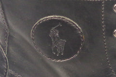 Ralph Lauren Polo Black Belted Ranger Boots - Size 10.5D