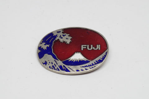 Colorful Fuji Enamel Pin
