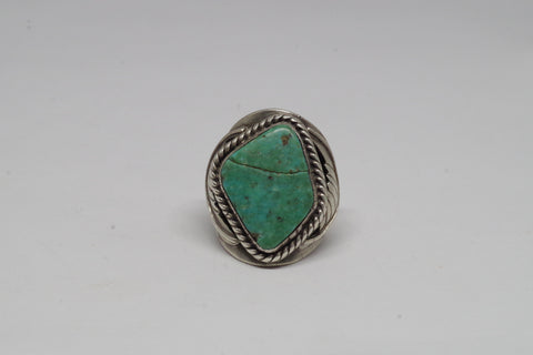 Navajo Turquoise & Sterling Silver Ring