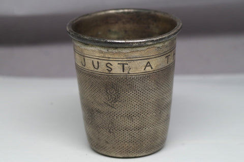 Funky Pewter "Just a Thimbleful" 4oz Shot Glass