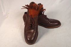 1940s Abercrombie & Fitch Ladies' Kiltie Wingtips - Size 8