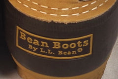 L.L. Bean Ladies' Rubber and Leather Bean Boots - Size 7 (Fits 8)