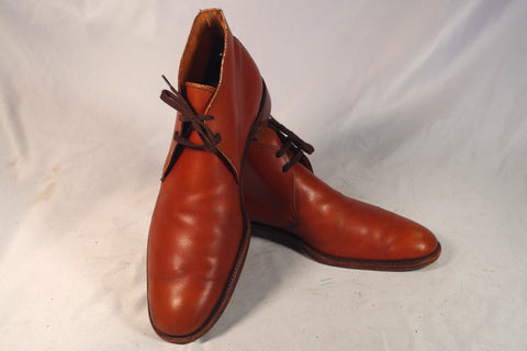 Carroll & Co English-Made Plain Toe Chukka Boots - Size 11A