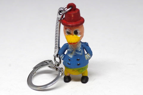 Sassy "Peacock Mark" Duck Keychain