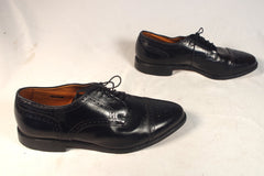 Allen Edmonds Black Captoe Brogues - Size 10