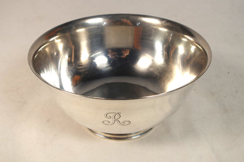 Exquisite Tiffany & Co Sterling Silver Bowl Monogrammed "R"