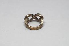 Tiffany & Co Paloma Picasso Double Loving Hearts Sterling Silver Ring